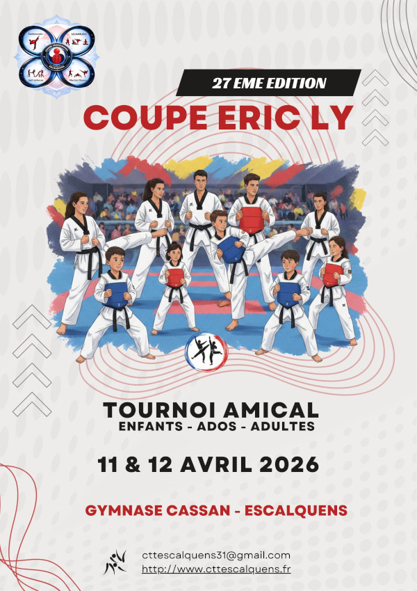 Affiche de la Coupe Eric Ly 2026