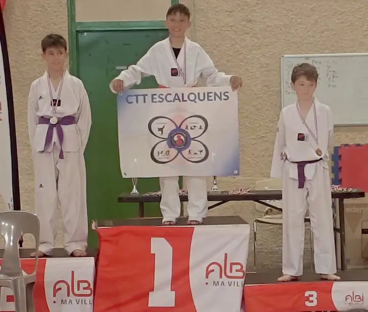 Jayson, médaille d'or
