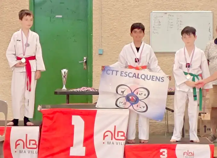 Joël, médaille de bronze